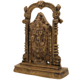 Brass Venkateshwara Idol | Lord Thirupathi Statue | Lord Balaji Idols | Tirupati Idol God Statue Showpiece | Venkateshwara Thirupathi Balaji Statue | Murti, Gold, 9 Inch, 1 Piece
