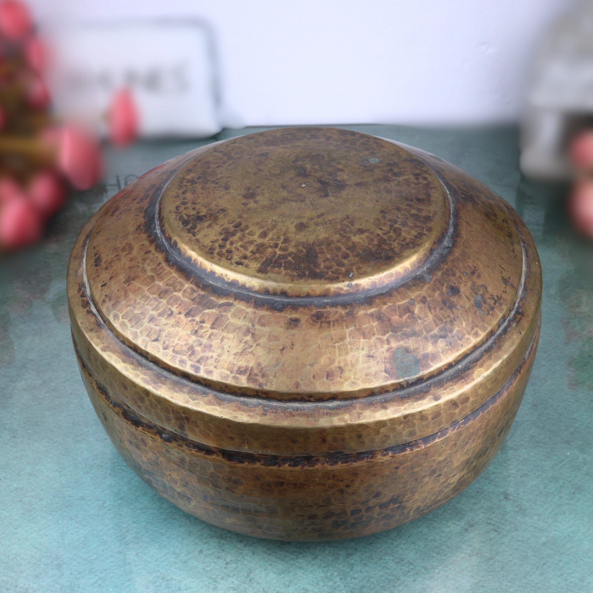 Brass Antique Roti Boxes | Box | Multipurpose Boxes |Brass Chapati Boxes Box | Antique Brass Antiques