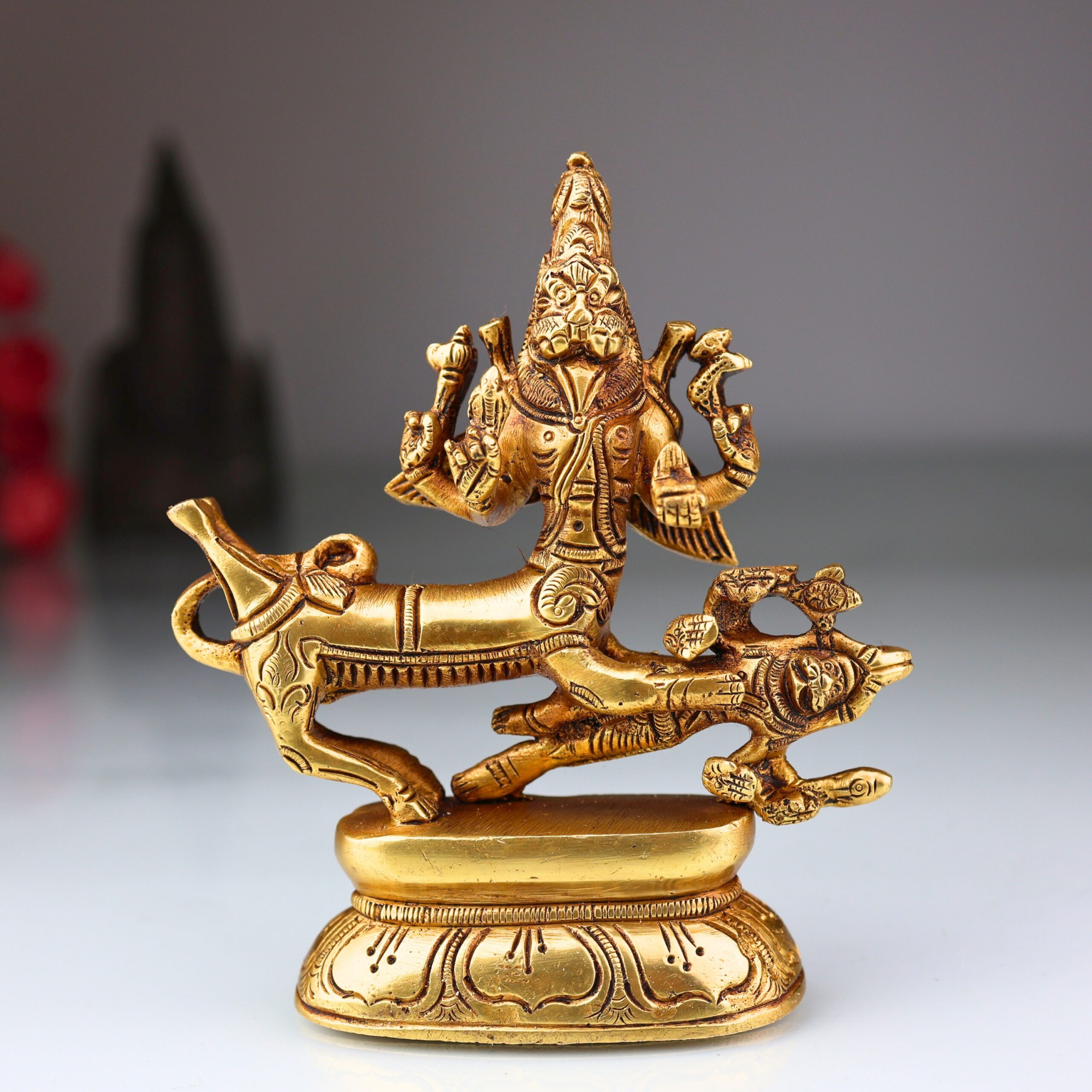 Brass Brass Shiva Sharabha Avatar Idol