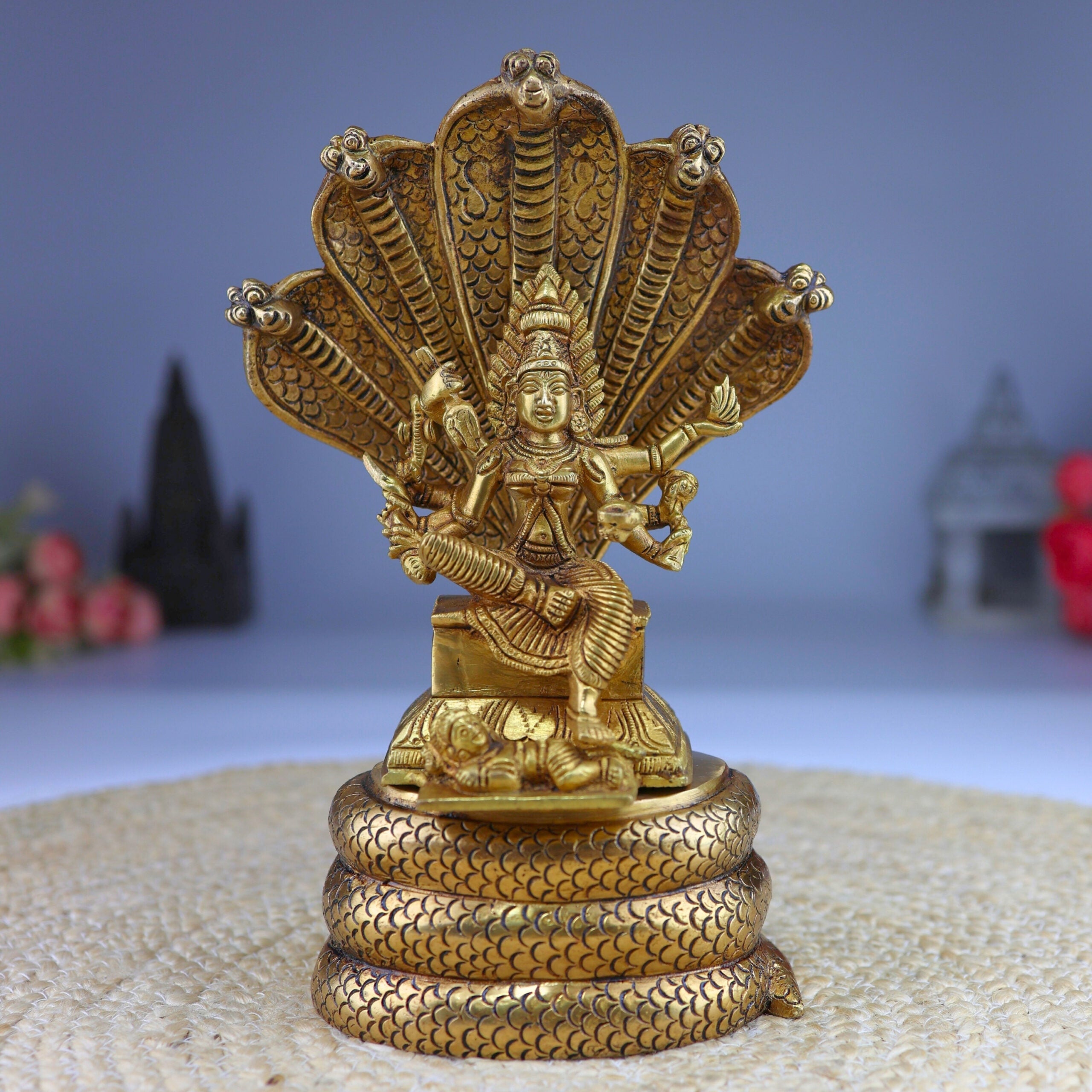 Brass Goddess Mariamman