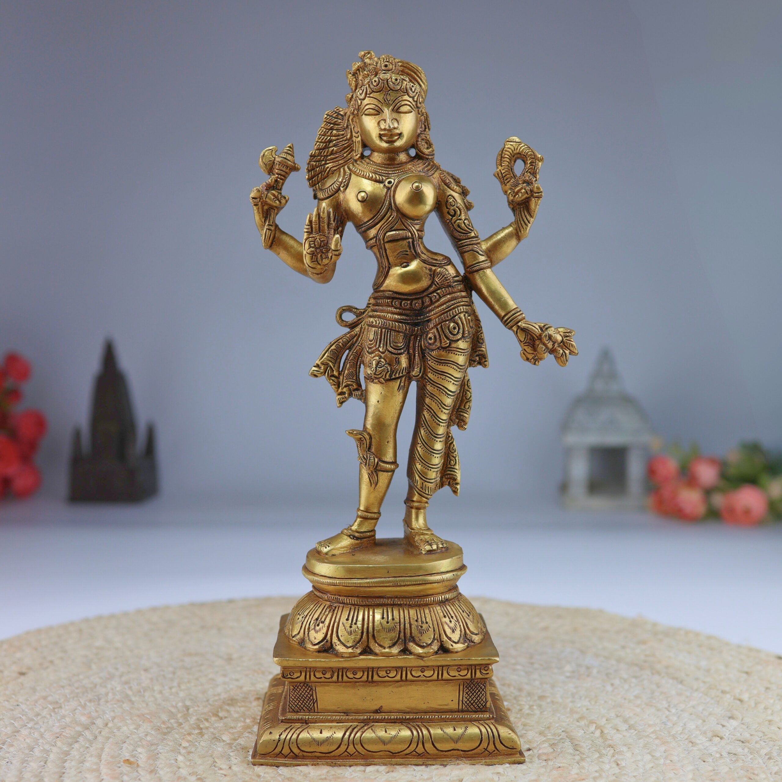 Brass Ardhanarishvara Idol