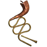 Bhunes Antique Music Decorative Canon Brass | Bugle Copper | Brass To Play Decorative Gift,Gold, 19 Inch, 1 Piece