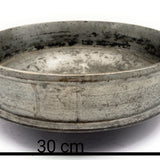 Bhunes Brass Antqiue Urli Ethnic Traditional Bowl,Silver, 4 Inch, 1 Piece