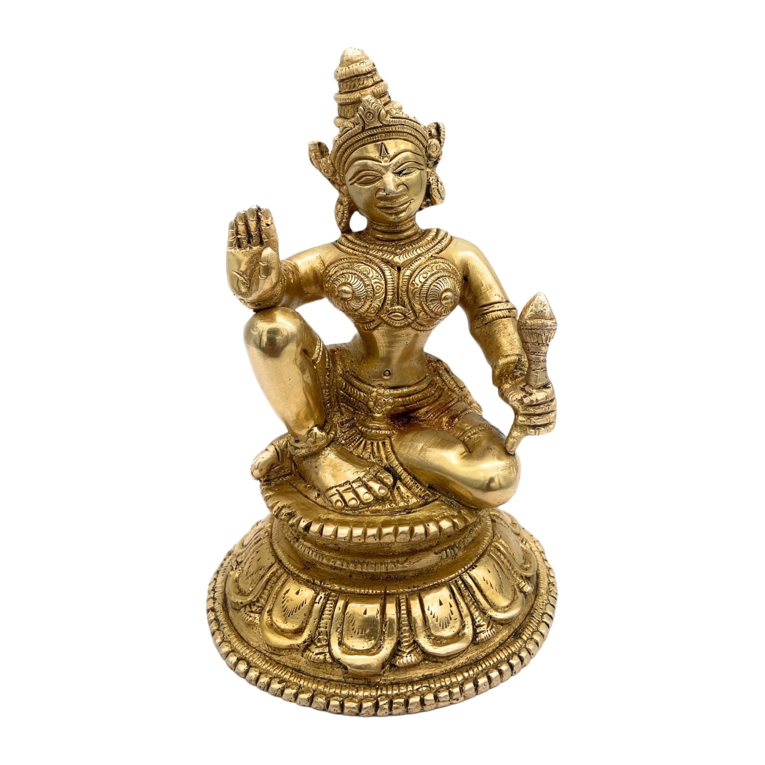 Mahalakshmi Brass Idol