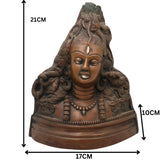 Brass Shiva Statues |Lord Shiv Idol | Shankar Idol | Shiva Brass|Lord Shiva Idols|Shankar Murti For Gift| Shiva Brass Statue| Home Decor | Showpiece, Gold, 8.5 Inch, 1 Piece