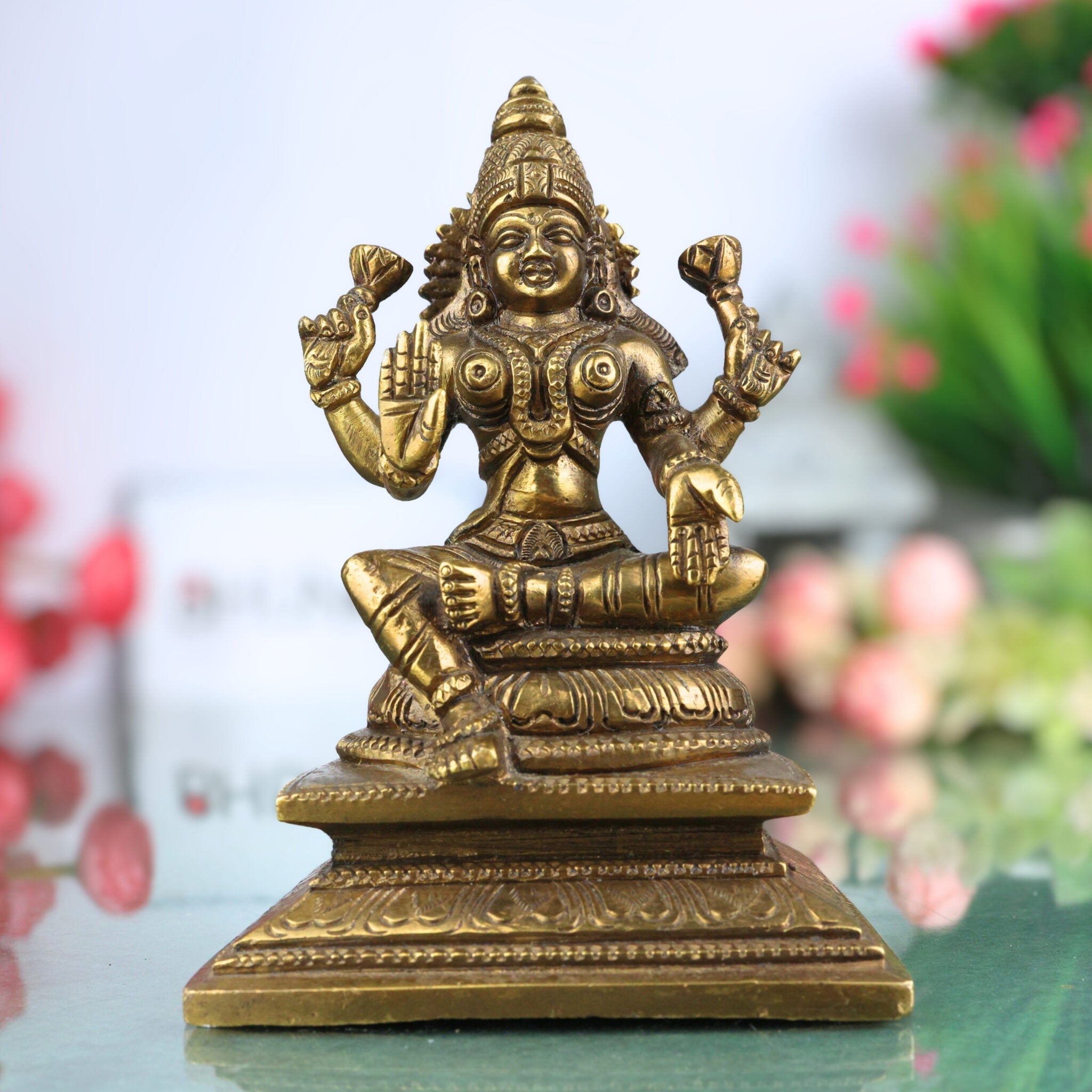 Adi Lakshmi brass idol, Antique finish Laxmi idol, Ashta, Ashta Lakshmi idol, ashtadhatu, Ashtadhatu Lakshmi statue, Authentic Pital Laxmi murti, Bhagwan ki murti Laxmi, Bimbam style Lakshmi idol, brass, Brass Devata idol, Brass Lakshmi bommai for rituals, brass Lakshmi figurine, Brass Lakshmi for navratri, brass lakshmi idol, Brass Lakshmi idol Diwali offer, Brass Lakshmi idol for return gifts, Brass Lakshmi idol set, Brass Lakshmi idol with diya, Brass Laxmi idol with elephants, Brass Putul of Laxmi, Buy 