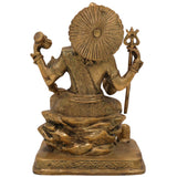 Brass Shiva Statues |Lord Shiv Idol | Shankar Idol | Shiva Idol Metal Statue | Shiva Brass|Lord Shiva Idols|Shankar Murti For Gift| Shiva Brass Statue| Home Decor, Gold, 9 Inch, 1 Piece