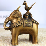 Brass Elephant Ink Pot