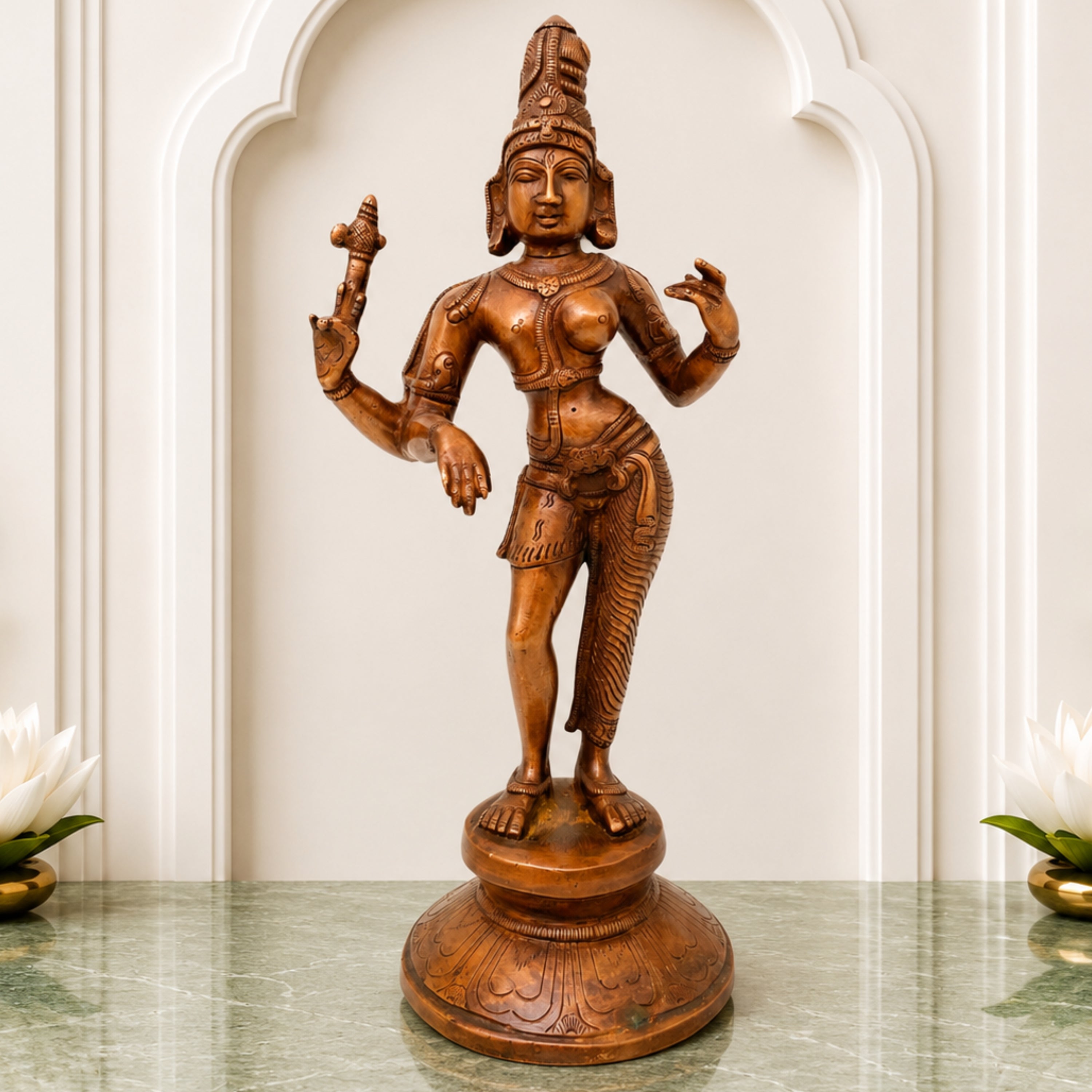  Ardhanarishvara Idol 