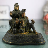 Brass Shiv Pariwar Sculpture With Parwati, Ganesha, Shiva And Lingam | Shiv Pariwar | Shivaparivar | Shivparivar Murti