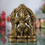 Handcrafted Brass Ganesha Idol | Vinayaka Ganpati Murti | Ganesh Statue for Pooja, Home Temple