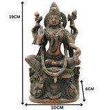 Handcrafted Brass Maha Lakshmi Idol for Pooja – Mahalakshmi | Laxmi Devi | Shri | Kamala | Ashta Lakshmi Murti for Home Temple & Gifts Ask ChatGPT, Gold, 7.5 Inch, 1 Piece
