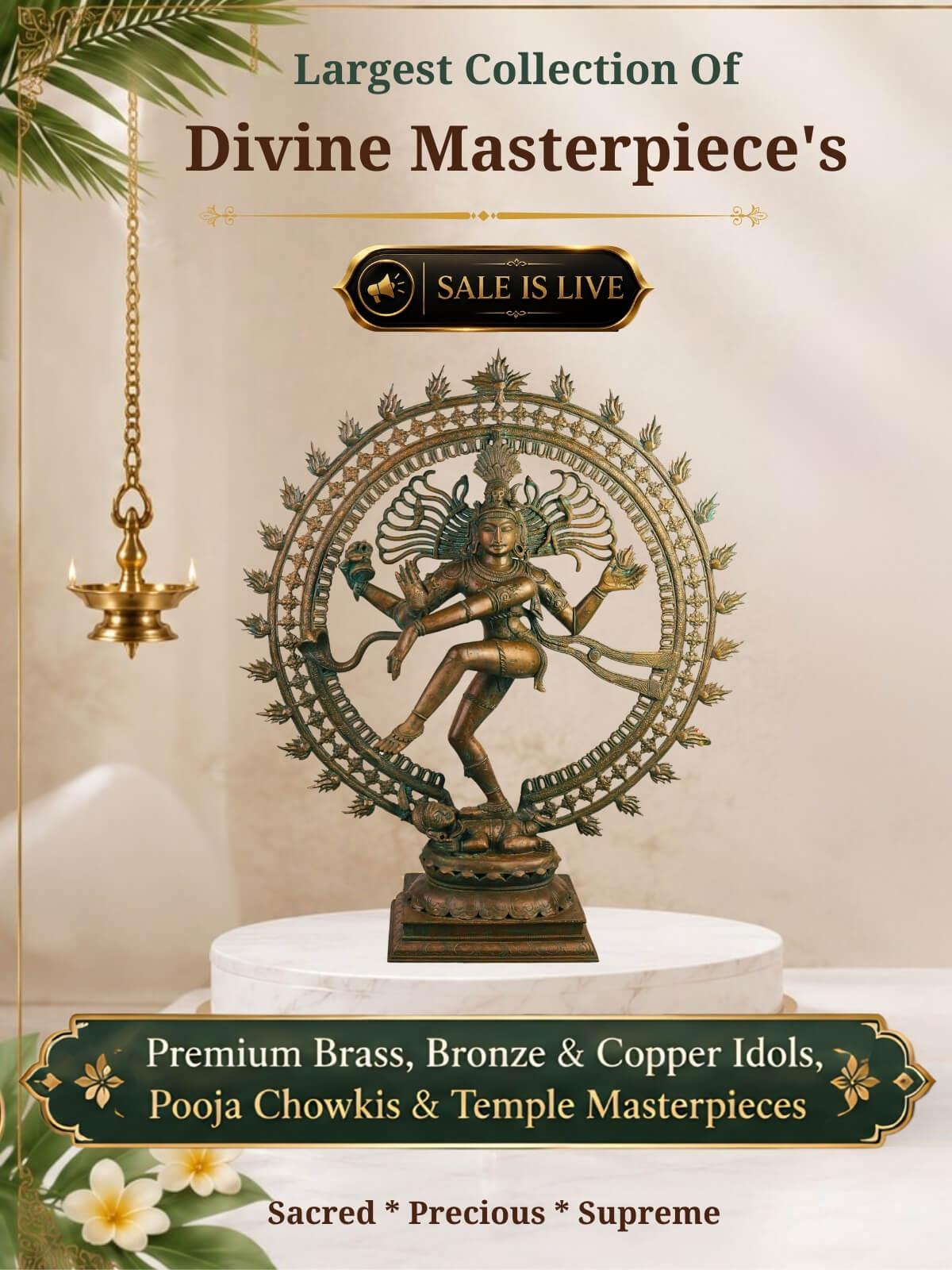 India best brass idols store