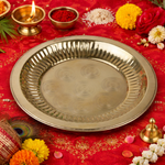 Peetal Aarti Plate
