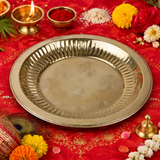Peetal Aarti Plate