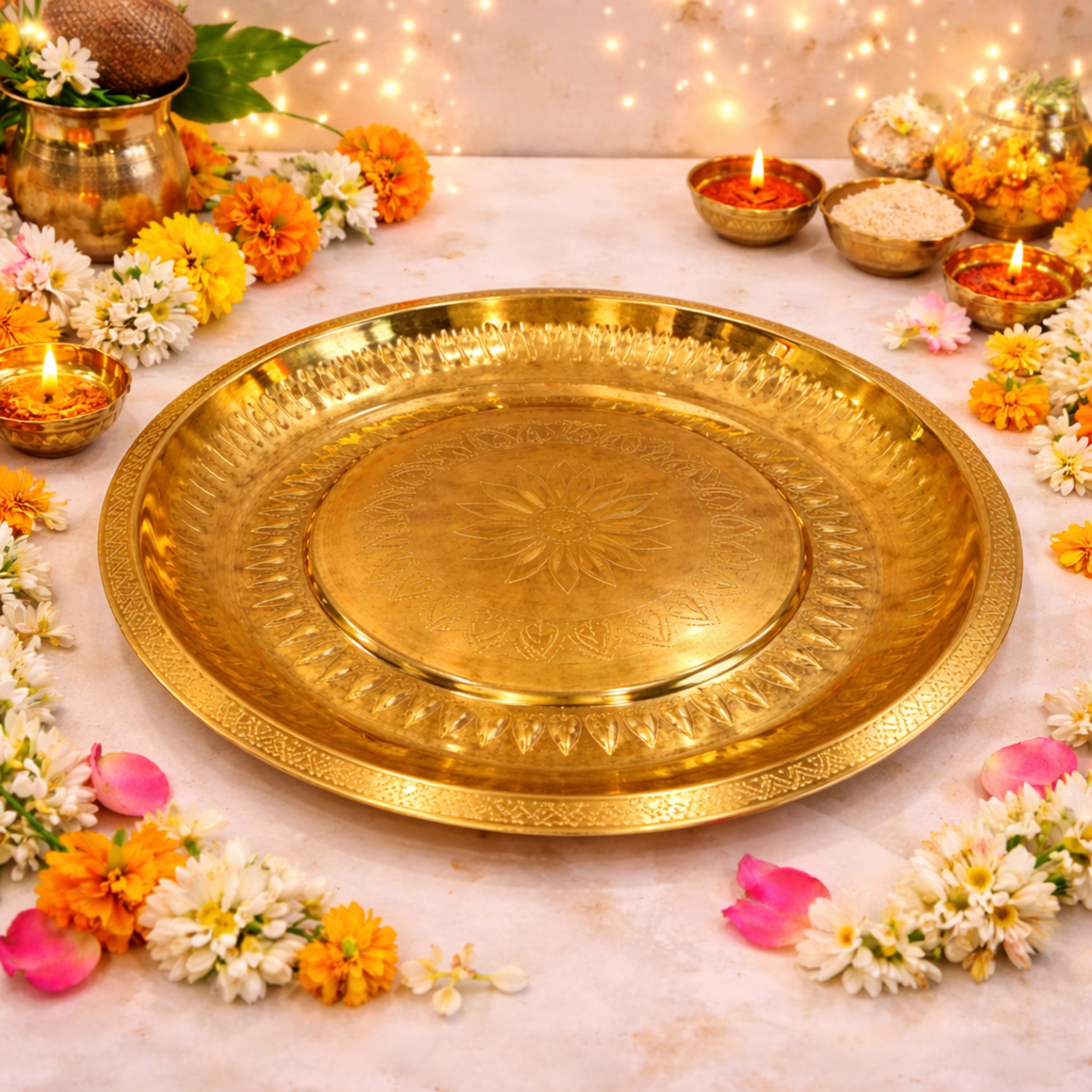 Puja Plate