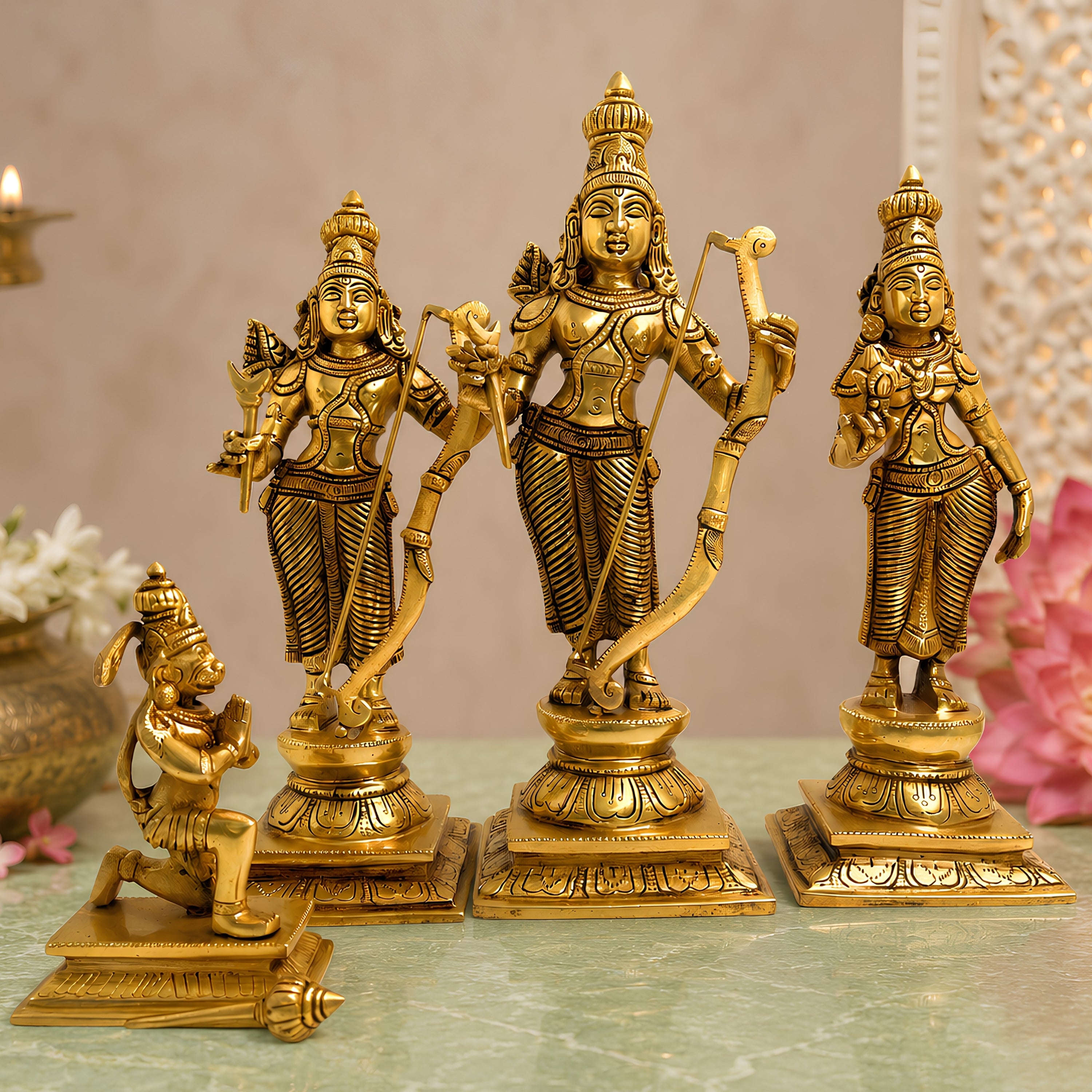 Brass Ram Darbar Idol