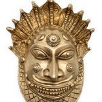 Brass Maha Kaal Shiv Bhairav Face Wall Hanging