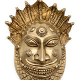 Brass Maha Kaal Shiv Bhairav Face Wall Hanging