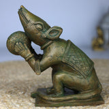 Bronze Mooshika Vahana Idol