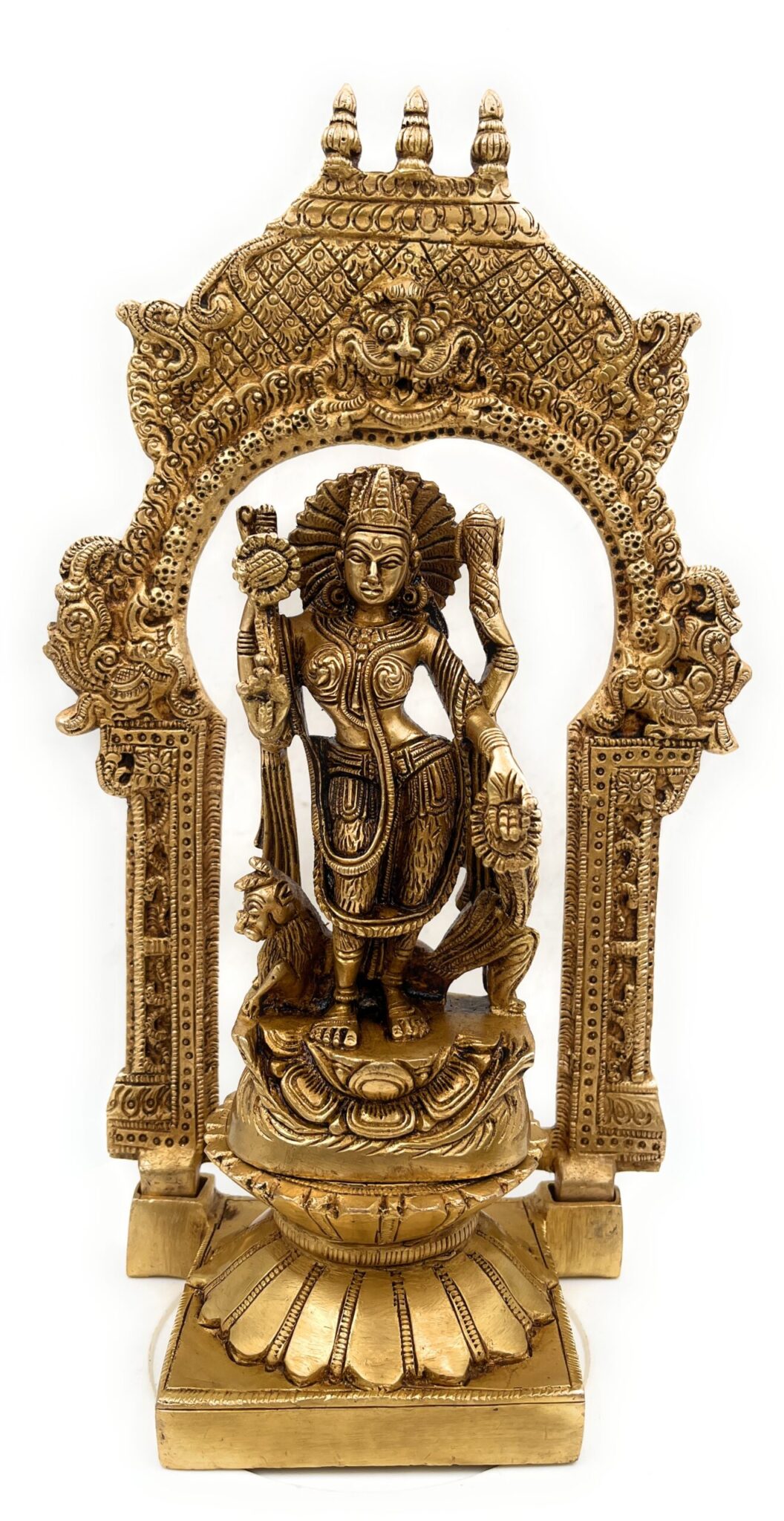Handcrafted Brass Durga Devi Idol