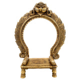 Brass Chowki with Prabhavali