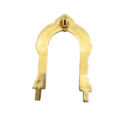 Bhunes Brass Prabhavali Frame Arch Wall Hanging for Home Temple – Prabhawali with Kirtimukha and Sheshnag for Deity Backdrop | Traditional Pooja Decor, Gold, 10.5 Inch, 1 Piece