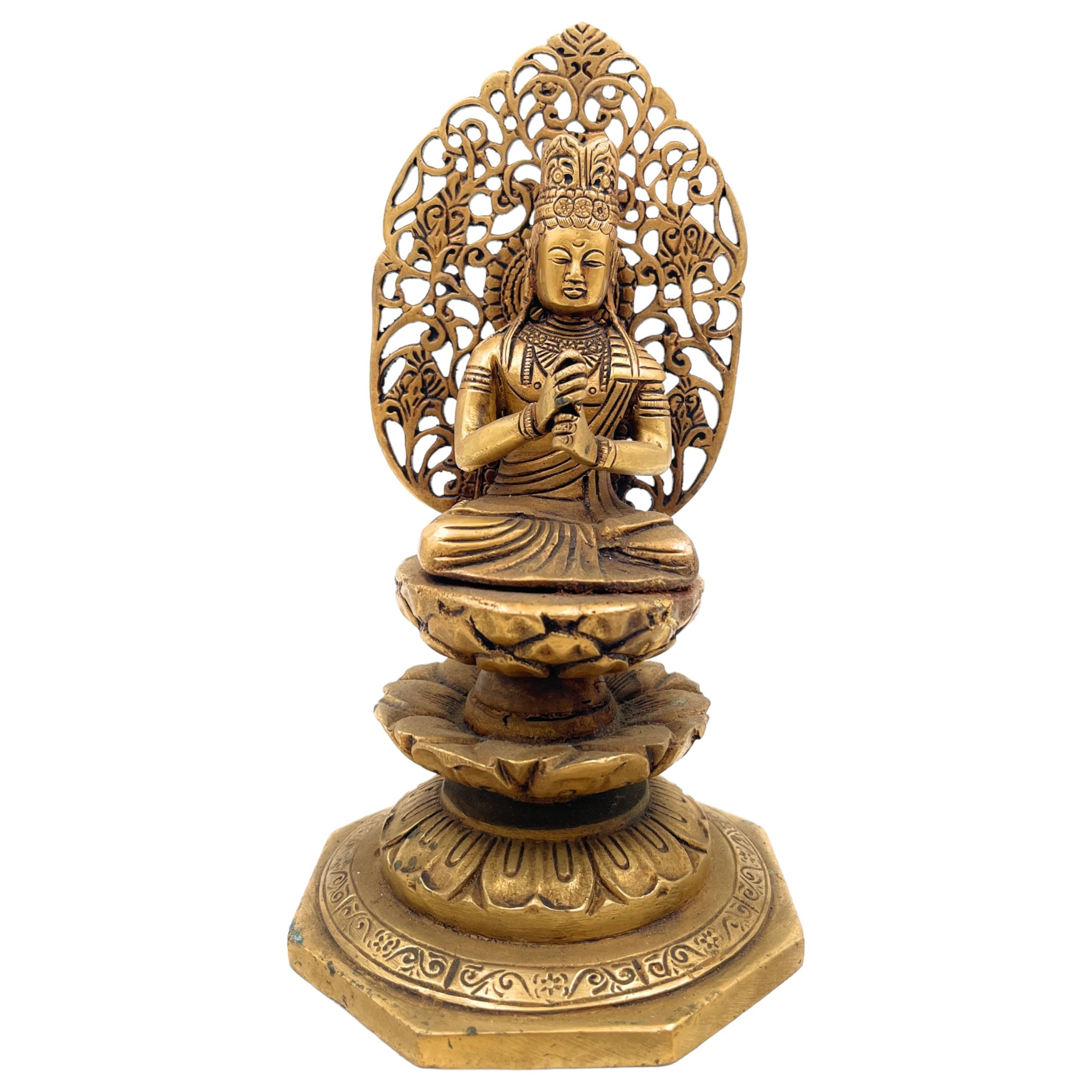 Brass Buddha Idol