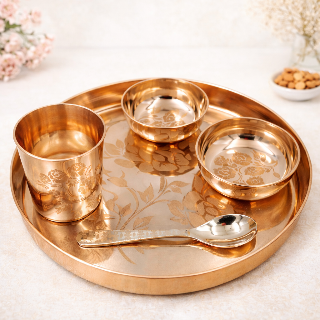 Kansa thali Dinner set
