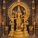 Brass Lord Vishnu
