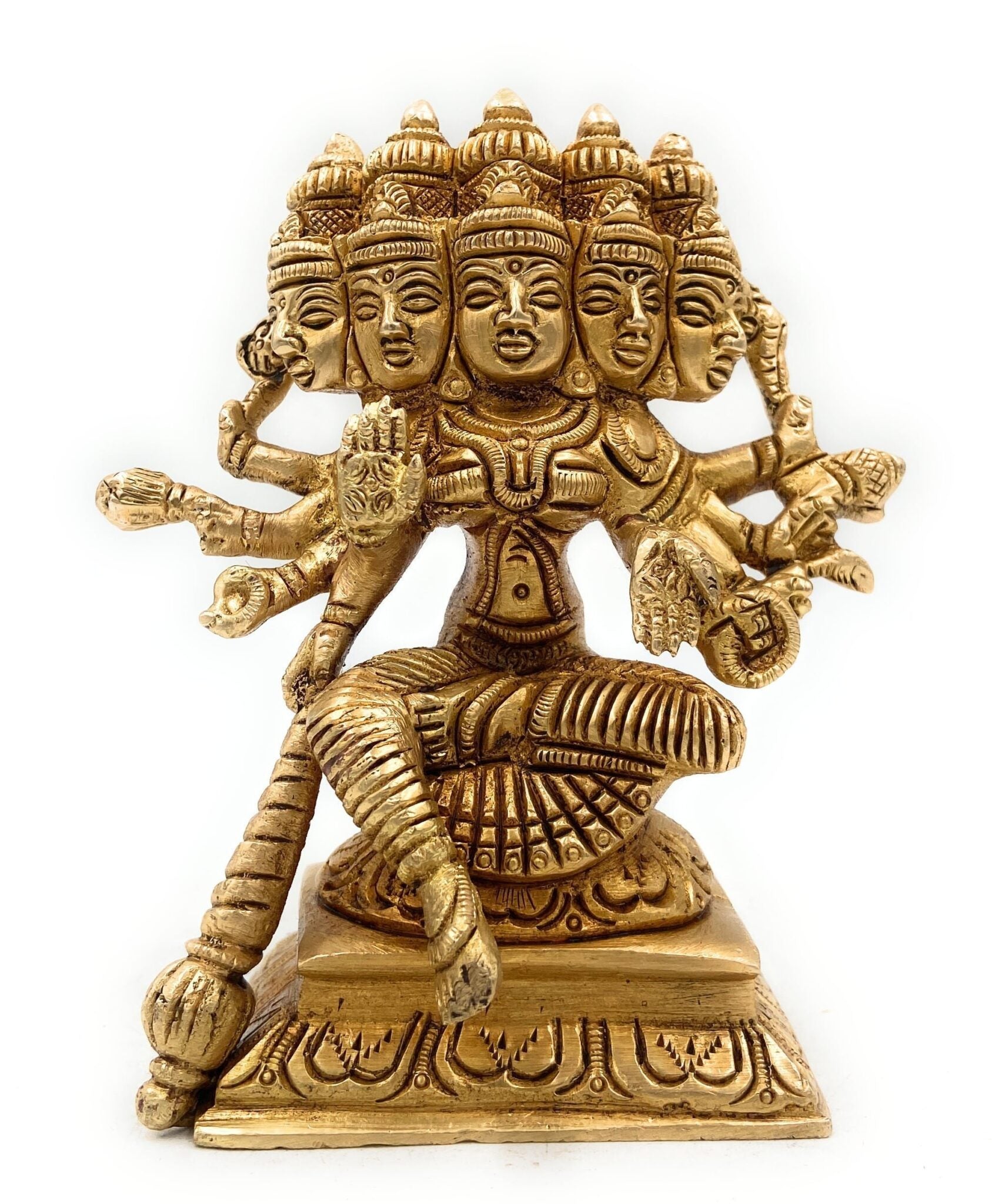 Brass Gayatri Devi Idol