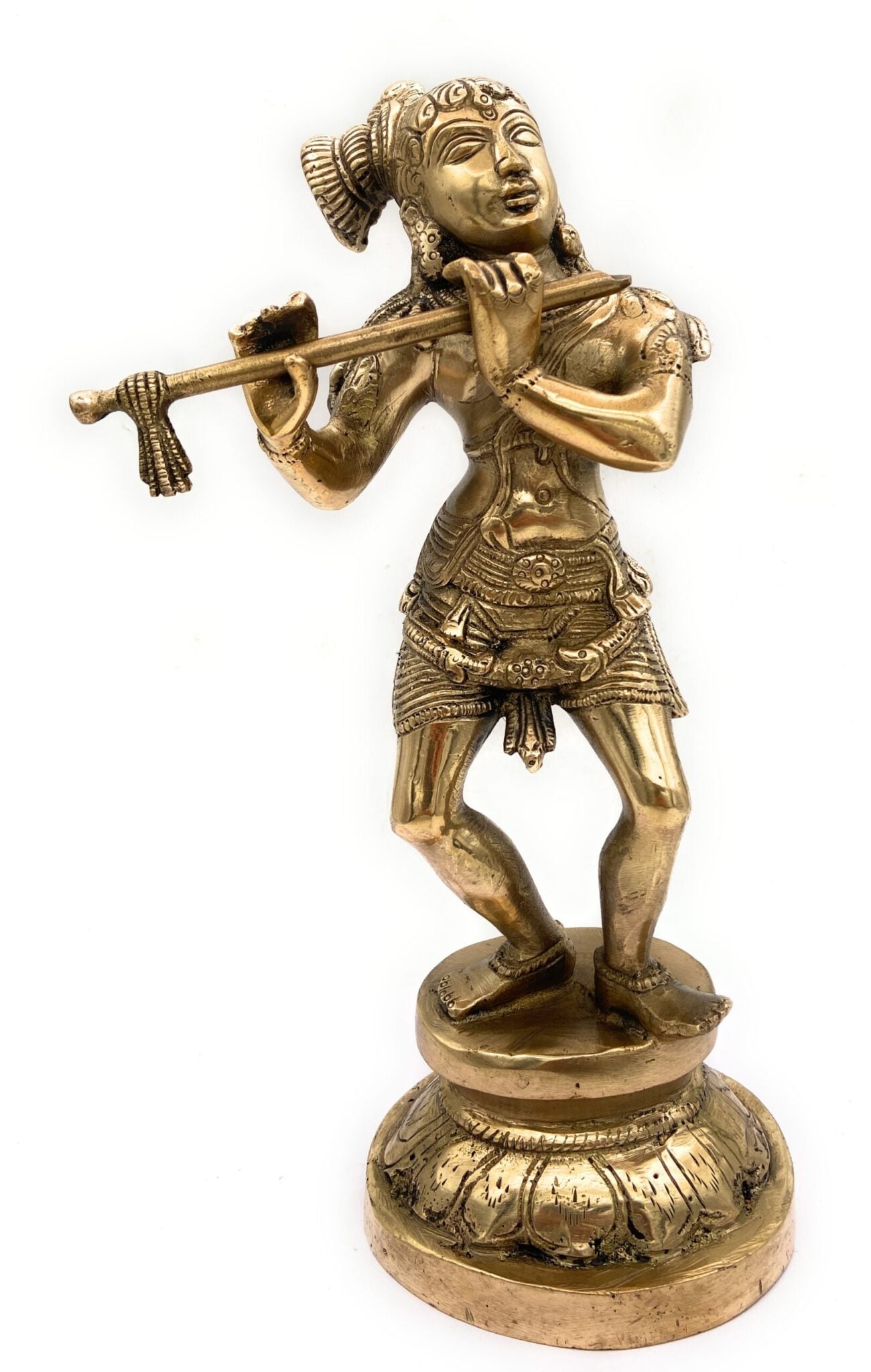 Brass Krishna Idol