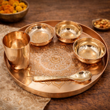 Bronze plates Dinner set