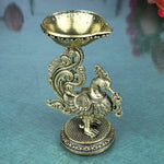 Brass Peacock Lamp