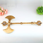 Brass Parashu Dorje Axe Idol