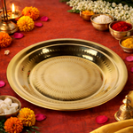 Handcrafted Pure Peetal Aarti Plate