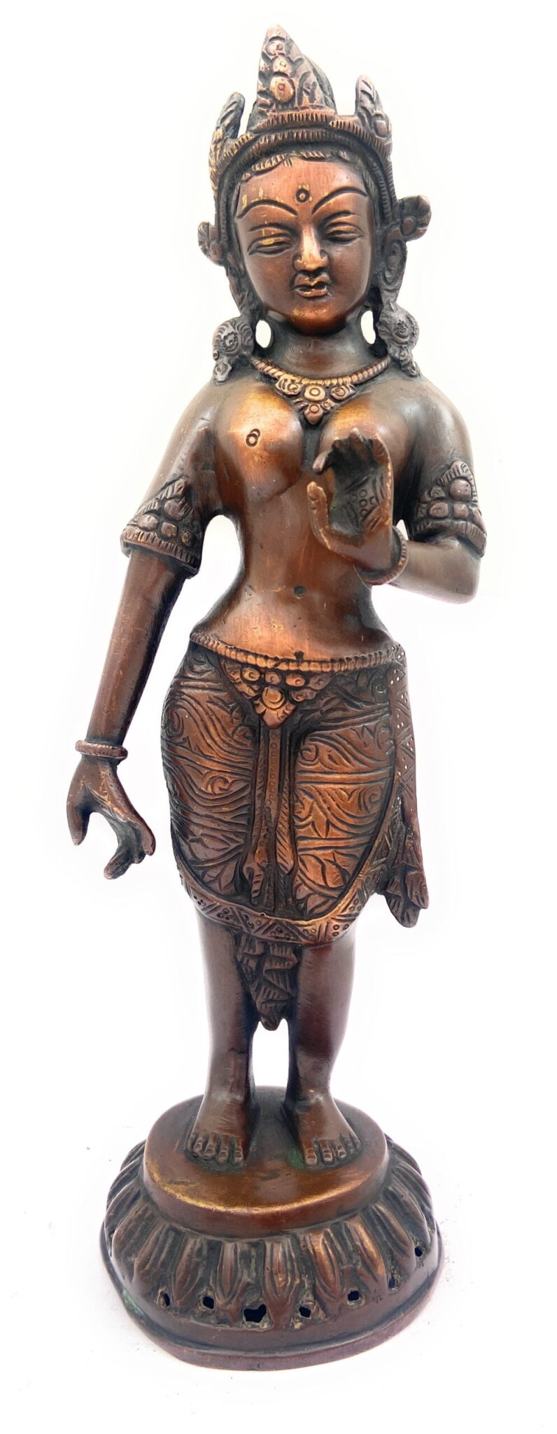 Brass Tibetan Tara Maa Idol