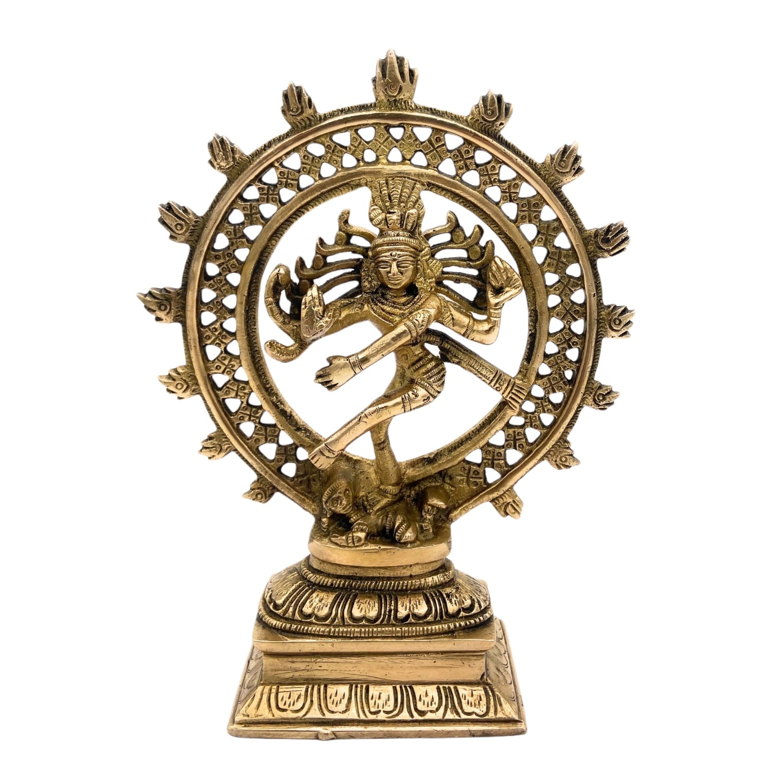 Brass Nataraja Idol, Shiv Natraj Statues, Dancing Nataraj, Hindu Dance God