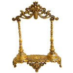 Brass Deity Stand With Prabhavali and Chowki
