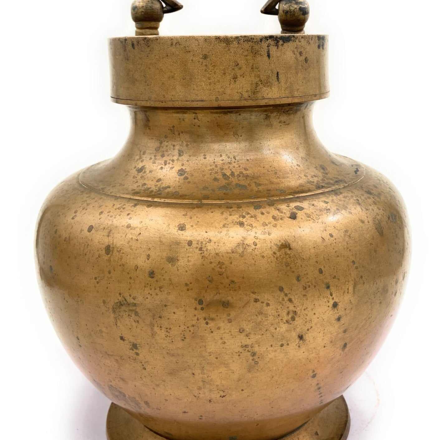 Brass Antique Kamandal | Brass Stoup | Gangajali With 2 Litre Capacity