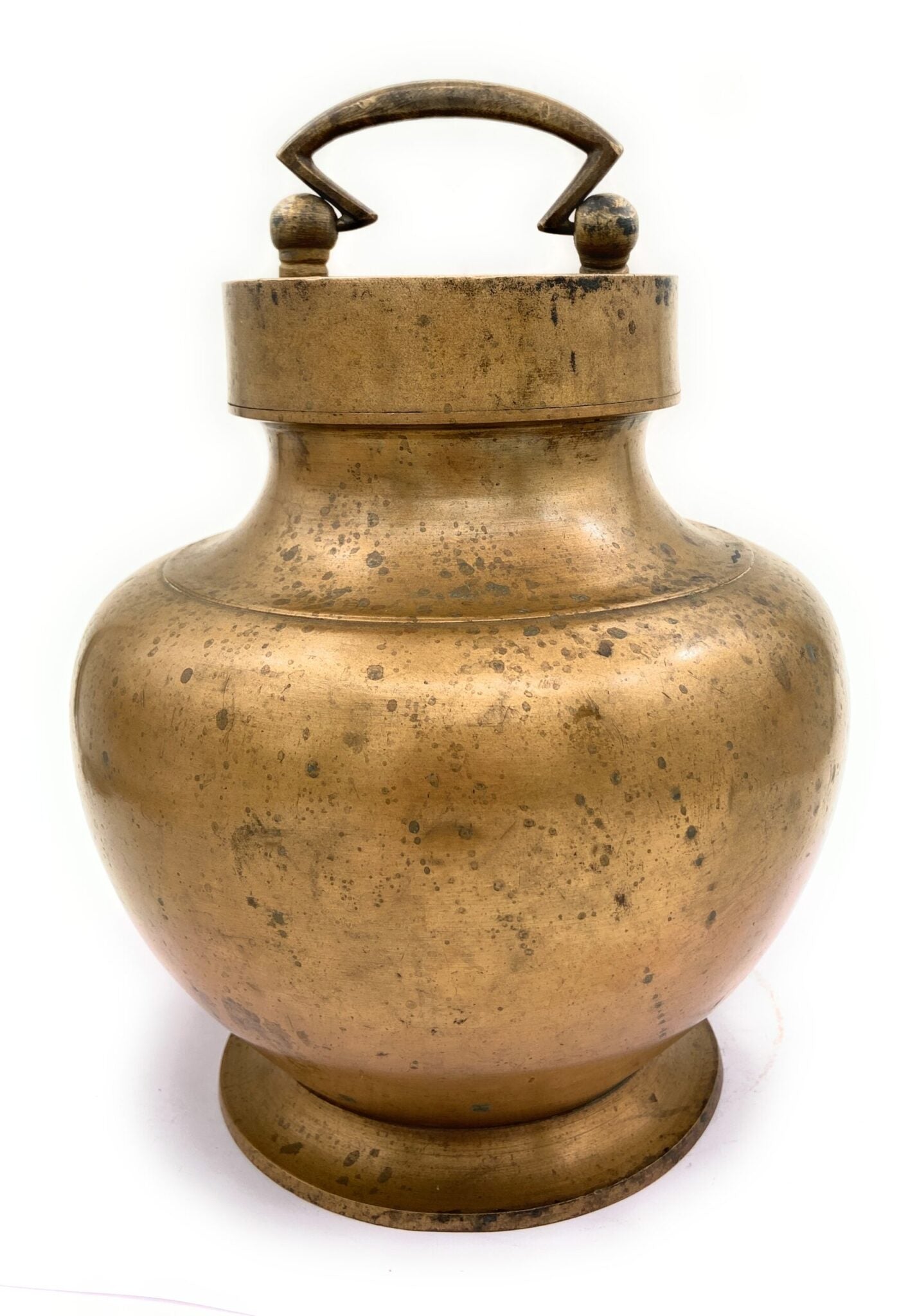 Brass Antique Kamandal | Brass Stoup | Gangajali With 2 Litre Capacity