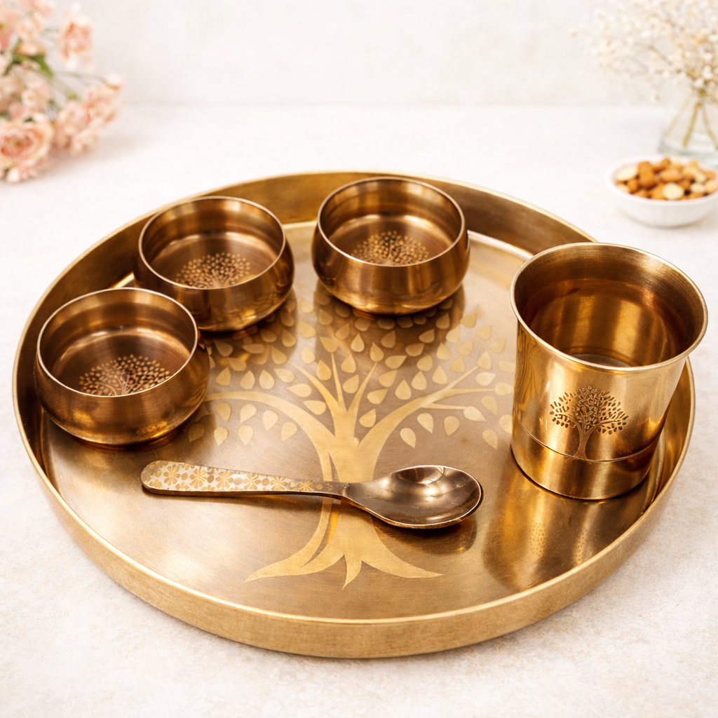 Kansa thali Dinner set