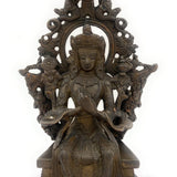 Handcrafted Brass Tibetan Manjushri Idol