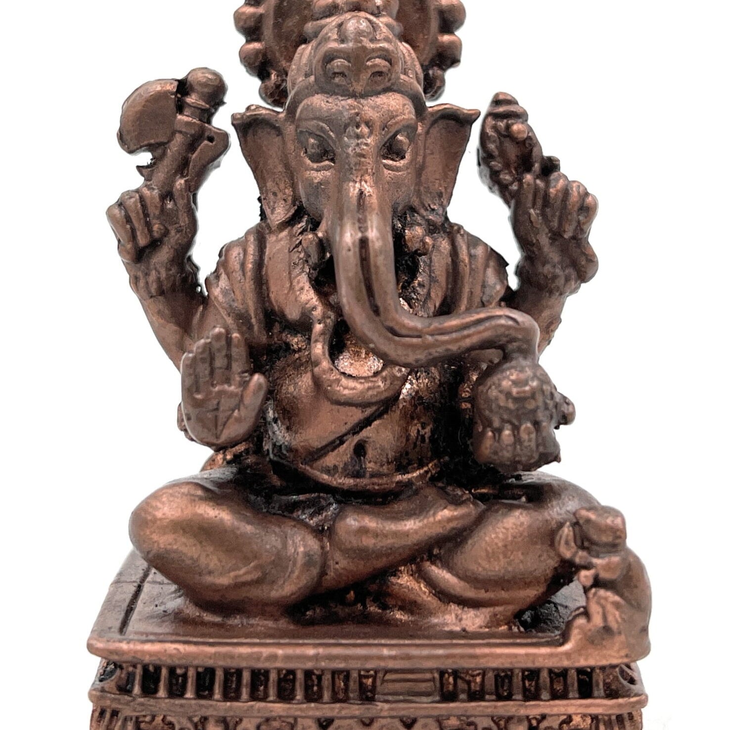 Copper Ganesha Idols, Ganesh Ji Ki Murti Statue, Ganpati Silai