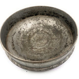 Bhunes Brass Antqiue Urli Ethnic Traditional Bowl,Silver, 4 Inch, 1 Piece