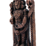 Copper Tirupati Balaji Idol | Lord Venkateswara Murti | Srinivasa Govinda Tamra Statue | Balaji Maharaj Pooja Moort,Brown, 4 Inch, 1 Piece