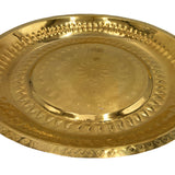 Brass Hand Designed Poja Plates | Decorative Plates | Plate Brass | Fruit Bowl Brass| Brass Thali | Pooja