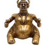 Brass Decorative Traditional Diya Oil Lamp Vilakku Kiran Lamp For Temples, Puja, Gifts, Home Décor