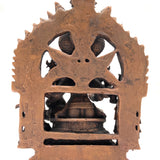 Bhunes Copper Vishnu Darbar, Vishnu Laxmi Idol, Lakshmi Narayan, Laxmi Narayan Murti, Lakshminarayan,Brown, 6.5 Inch, 1 Piece