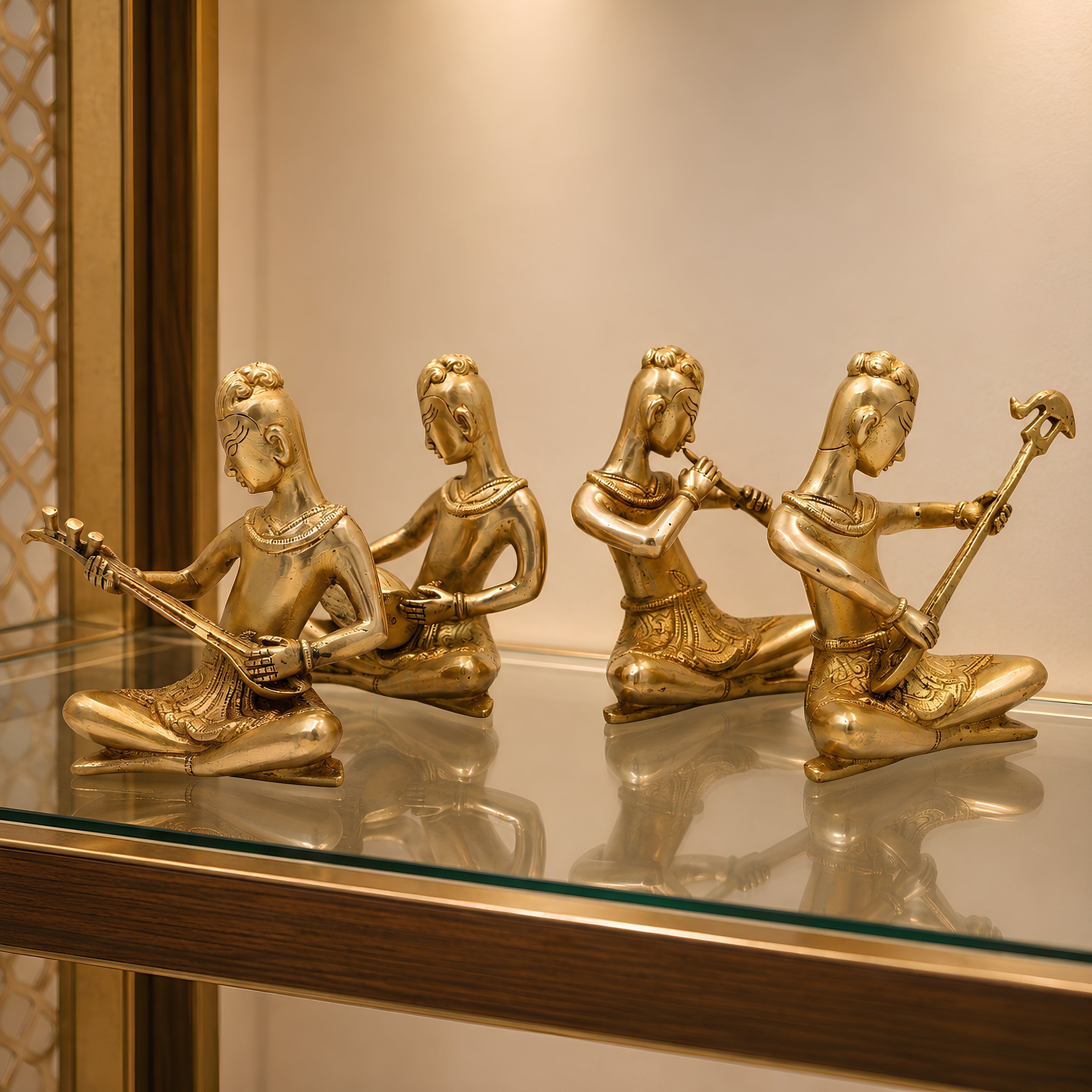 Brass Musical Kalakar Idol Set